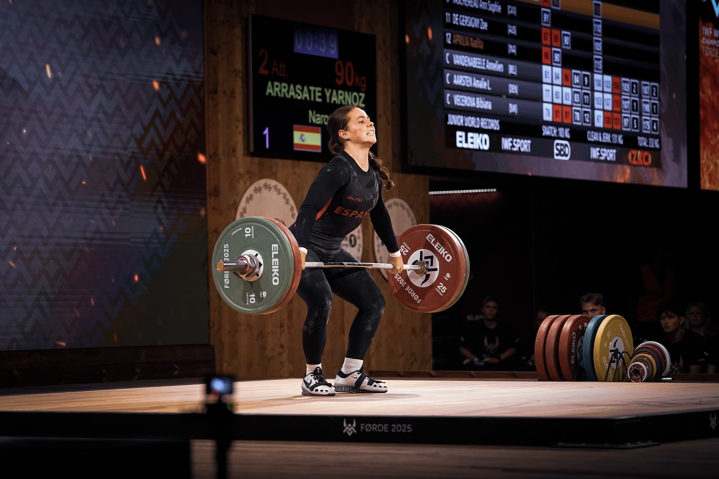 Gran actuación de Naroa Arrasate en el Mundial Absoluto
